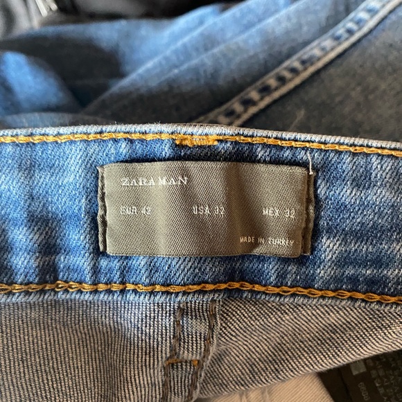 Floral Zara Jeans - Picture 4 of 4